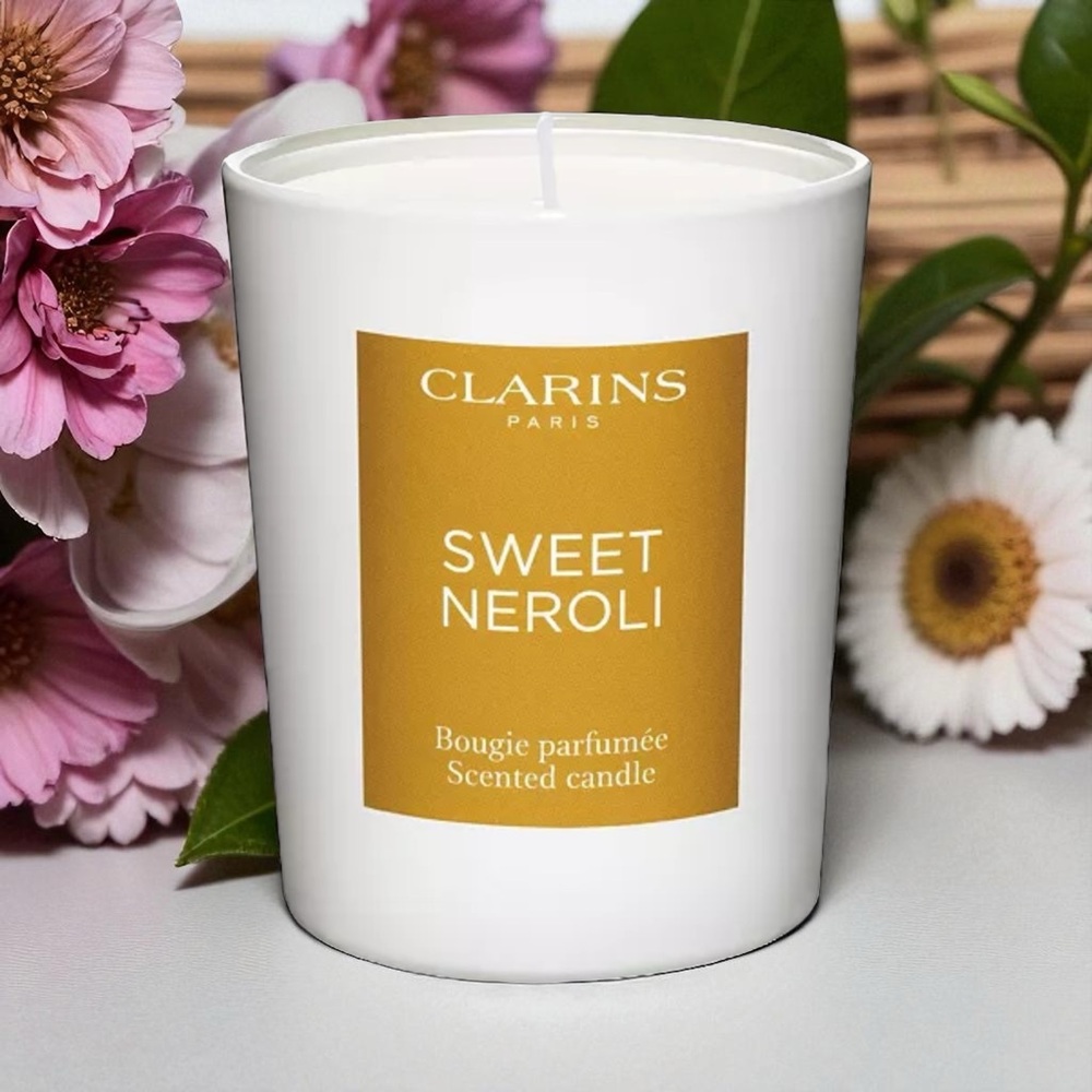 🛍️ Clarins Sweet Neroli Scented Candle 6.4 oz